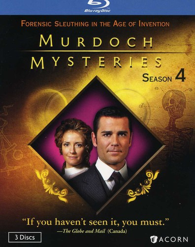 Murdoch Mysteries Sesong 4 Bluray