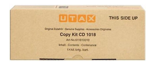 Utax 611810010 - Black - Laser toner Svart Utax 611810010 - Black - Laser toner Svart