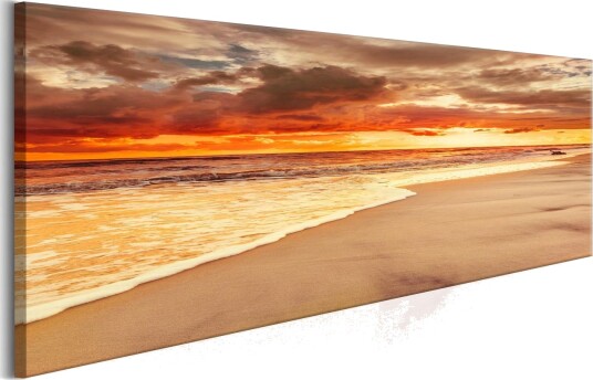 Bilde Beach Beatiful Sunset 135x45 Artgeist sp. z o. o.