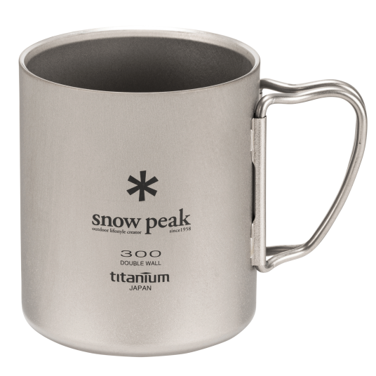 Snow Peak Titanium Double Wall 300 Metall Snow Peak Titanium Double Wall 300 Metall
