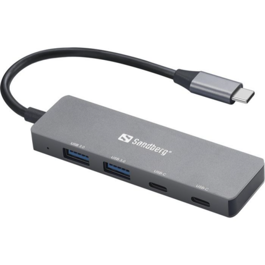 Sandberg 4 port USB Hub USB hub USB 3.0 4 porter Gr 136 50