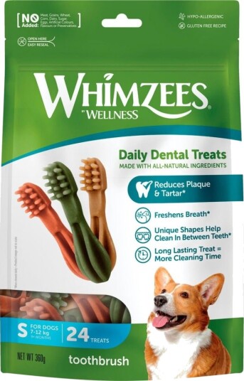 Whimzees Tannbørste for Hund - 24 stk Small
