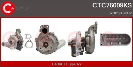 Turbolader CASCO CTC76009KS