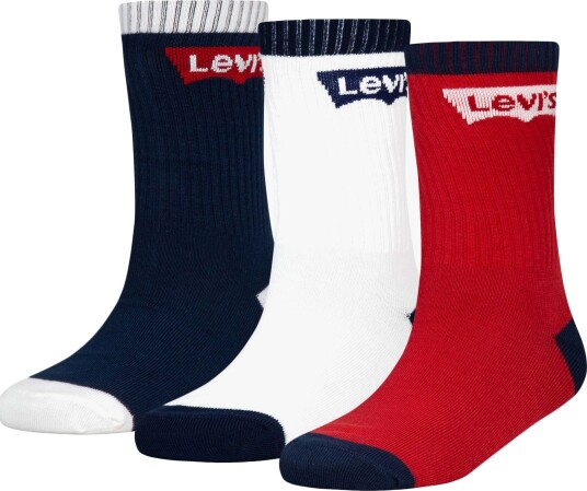 Levi"s Batwing Sokker 3 Pakk Dress Blues 7 9 år