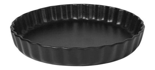 Broste Copenhagen - Vig ovnfast tertefat 29x4,5 cm antikk svart Broste Copenhagen - Vig ovnfast tertefat 29x4,5 cm antikk svart
