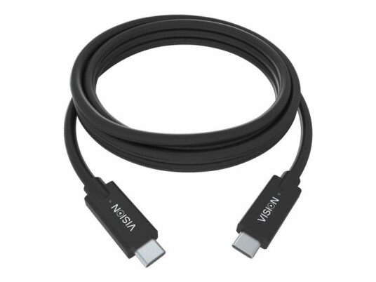 VISION Professional - USB type C-kabel - 24 pin USB-C til 24 pin USB-C - 1 m