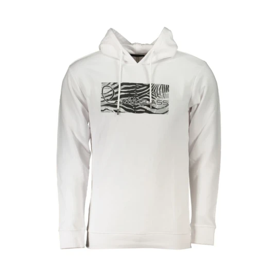 Cavalli Class Herre Gensere & Hettegensere Hvit L Cavalli Class Herre Gensere & Hettegensere Hvit L