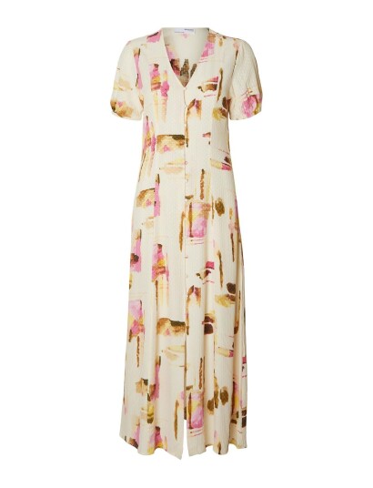 Selected | Slfliva Lida Ss Midi Dress Ex | 34
