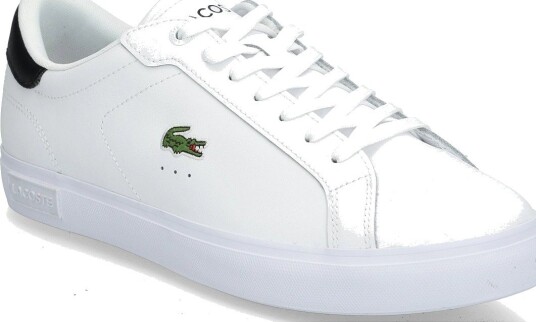 Lacoste Powercourt 125 2 Sma   WHT/BLK   44