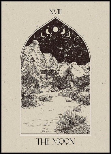 The Moon Plakat / 70x100cm