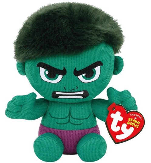 Ty Beanie Boos Kosedyr 15 Cm Hulk