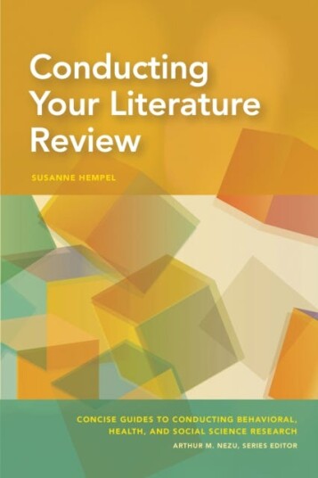 Conducting Your Literature Review Av Susanne Hempel
