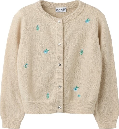 Name It Genser Strikk NkfNellie Peyote Name It 7 8 år (122 128) Genser Beige