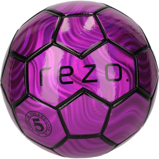 Rezo Lazer Metallic Fotball Lilla 5 Rezo Lazer Metallic Fotball Lilla 5