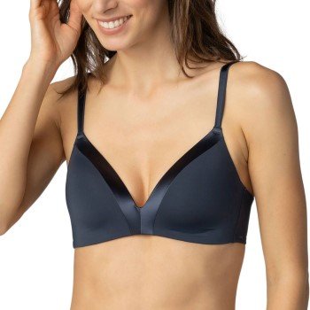 Mey BH Glorious Bi Non Wired Stretch Bra Morkbla A 75 Dame
