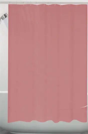 Home-tex Dusjforheng - 180x180 cm - Rosa.