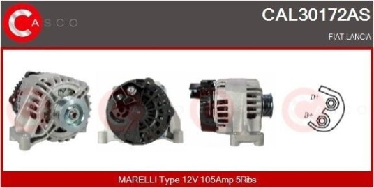 CASCO CAL30172AS Dynamo CASCO CAL30172AS Dynamo