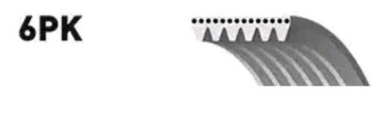 Kilerem GATES 6PK1390