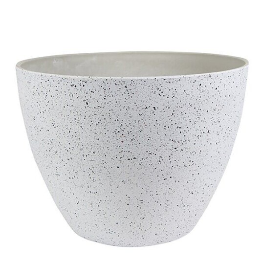 Gus Design Nova blomsterpotte 43x33 cm terrazzowhite Gus Design Nova blomsterpotte 43x33 cm terrazzowhite