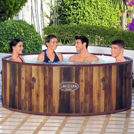 Lay-Z-Spa Helsinki 180x66cm Oppblåsbart Bestway Lay Z Spa Boblebad