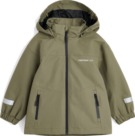 Tretorn Kids" Storm Shell Jacket Smokey Olive 158/164