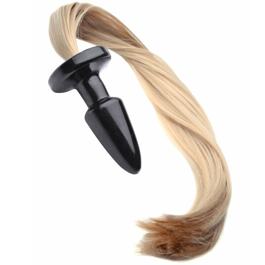 Tailz Pony Tail Buttplugg - Svart Tailz Pony Tail Buttplugg - Svart