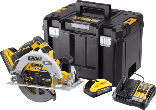 DeWalt Sirkelsag DCS573H2T-QW Med Batteri Og Lader