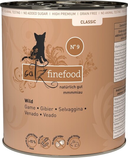 Catz Finefood Bokser Vilt 24 X 800 G