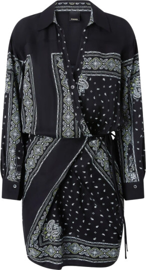 Pinko Dame Kjoler Svart S,