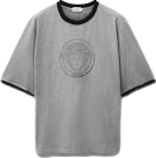 Versace Dame Topper Grå L, Versace Dame Topper Grå L,