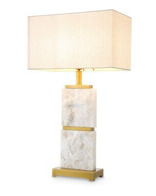 Newton bordslampa mässing