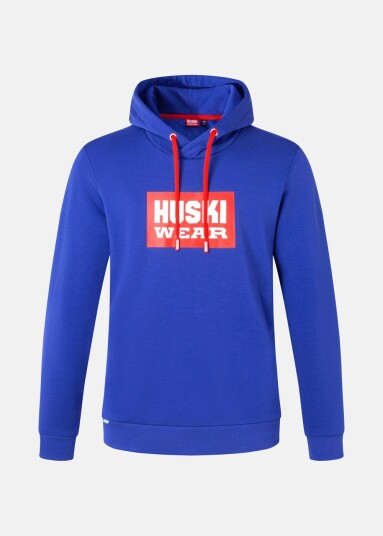 Huski Wear Logo Hoody Dark Azure S Hoodies