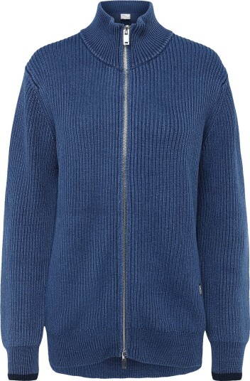 Mos Mosh Gallery Mmgian Indigo Zip Cardigan Blue S Mos Mosh Gallery Mmgian Indigo Zip Cardigan Blue S