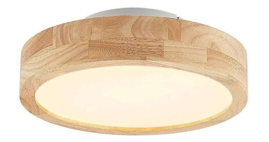 Lindby Lanira LED-taklampe av eiketre, 30cm Lindby Lanira LED-taklampe av eiketre, 30cm