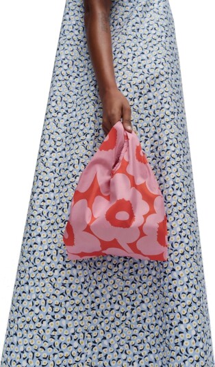 Marimekko Mini Smartbag Unikko   Pink   ONE SIZE