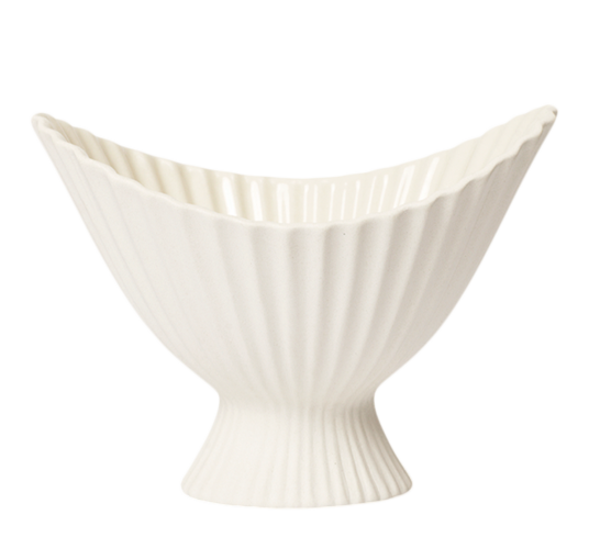 Ferm Living Fountain skål 19 cm Off white Ferm Living Fountain skål 19 cm Off white