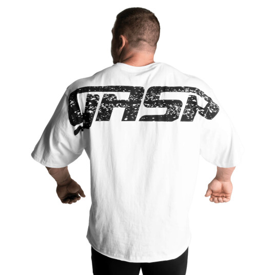 GASP Iron Tee white large GASP Iron Tee white large