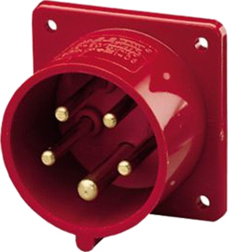 Mennekes CEE Inntak (5-polet 32A) 400V IP44 Mennekes CEE Inntak (5-polet 32A) 400V IP44