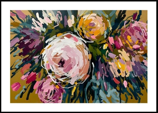 Marigold Bloom Plakat Plakat / 40x50cm Marigold Bloom Plakat Plakat / 40x50cm
