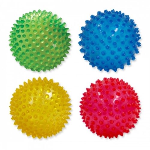 Edushape See-Me Sanseball 4 stk. m/luft 10 cm Edushape See-Me Sanseball 4 stk. m/luft 10 cm