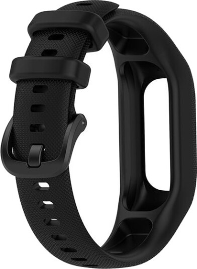 Silikonarmbånd til Garmin Vivosmart 5 - Sort, stl. M