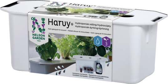 Hydroponisk Startpakke Harvy 3 Hvit
