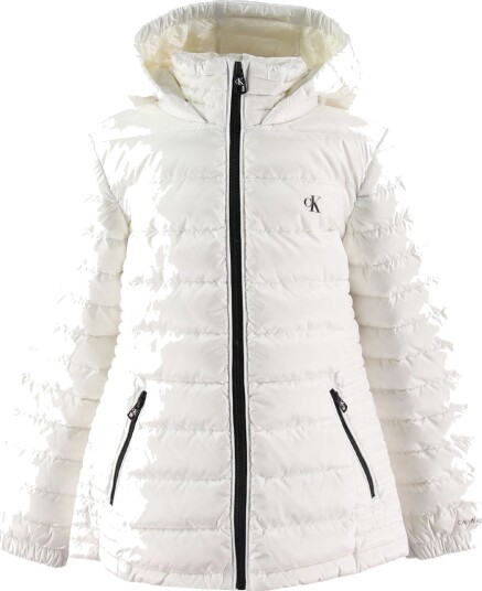 Calvin Klein Dunjakke Tilpasset Light Down Jakke Hvit Calvin Klein 8 år (128) Dunjakke