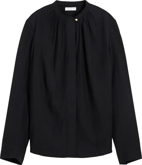 Tommy Hilfiger Fem Fluid Blouse Essential - BLACK - 44