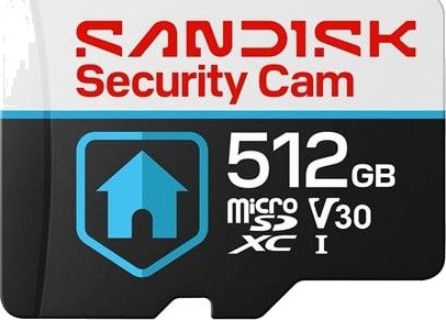 SANDISK Security Cam microSD - 100MB/s - 512GB