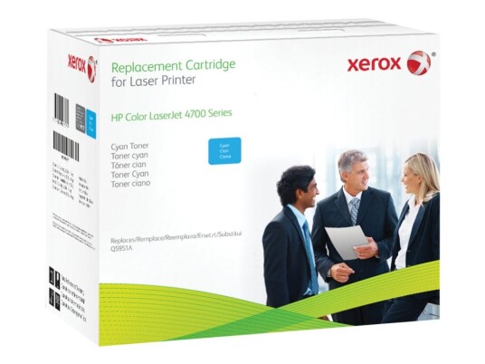 Xerox - Cyan - Kompatibel - Tonerpatron Alternativ For: Hp Q5951a - For Hp Color Laserjet 4700 4700Dn 4700Dtn 4700N 4700Ph+