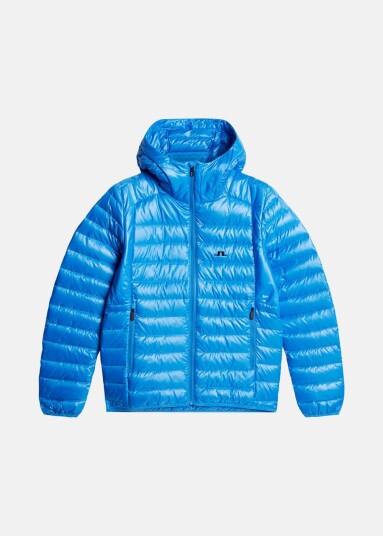 Oden Light Down Hood Sonic Blue XL  Vårjakker