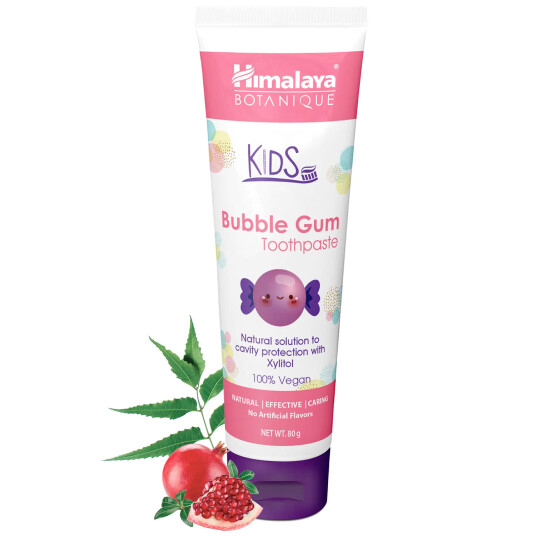 Himalaya Barnetannkrem Kids Bubble Gum 80 g Himalaya Barnetannkrem Kids Bubble Gum 80 g