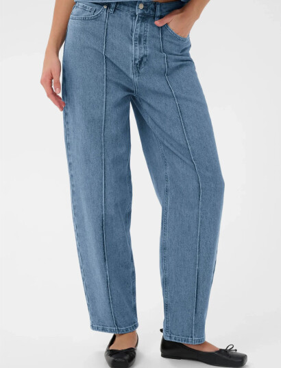 Soaked in Luxury Slrinatina Barrel Jeans Blue L