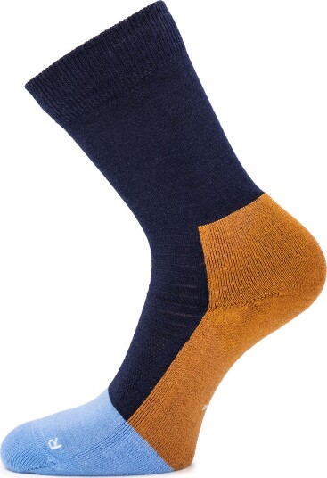 Ulvang Hero Warm Crew Sock Navy Blue/ Cathay Spice / Provence Blue 34-36 Ulvang Hero Warm Crew Sock Navy Blue/ Cathay Spice / Provence Blue 34-36